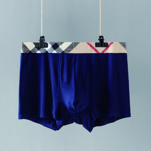 【会员商品】男士内裤 甄选50织莫代尔面料 顺滑柔软 透气舒适 无边无痕立体裁剪 商品图3