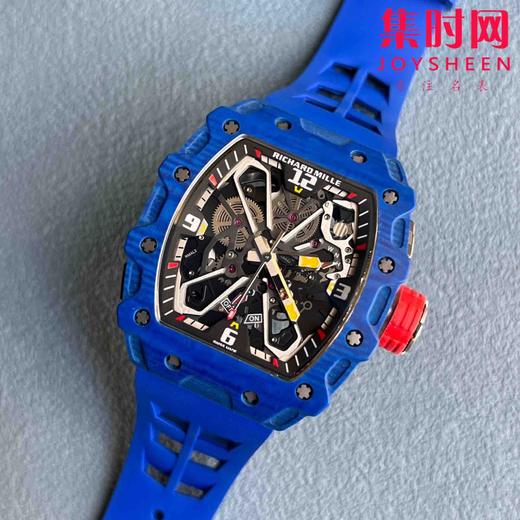 新款理查德米勒 RM35-03 NTPT黑白蓝红全碳纤维系列 男士机械腕表 商品图2