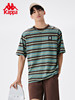 Kappa卡帕短袖2023新款男时尚条纹运动短袖休闲圆领T恤夏季半袖 商品缩略图1
