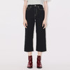 【二】KENZO 高田贤三 女士字母徽标 SUMIRE 九分牛仔裤 黑色 FD62 DP223 6C1 BM 商品缩略图1