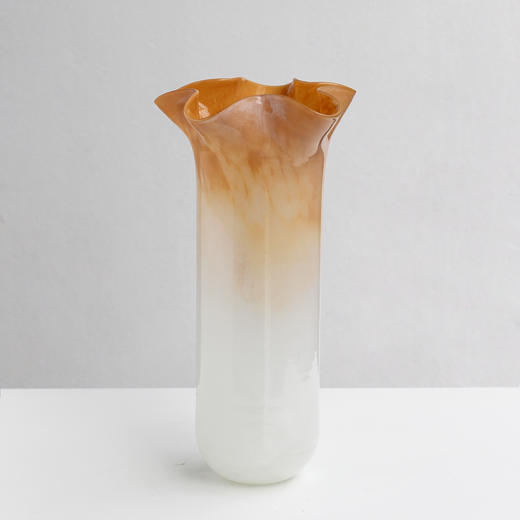 北欧轻奢创意渐变手工波浪口花瓶餐桌电视柜家居软装装饰白菜花瓶 商品图8