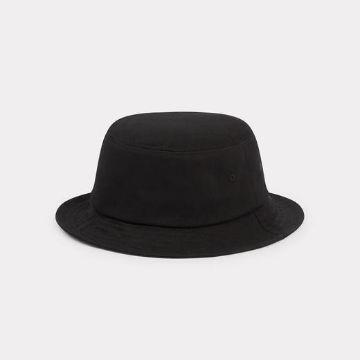 KENZO 高田贤三 男士字母徽标棉质渔夫帽 黑色 FD55 AC714 F32 99J 商品图1