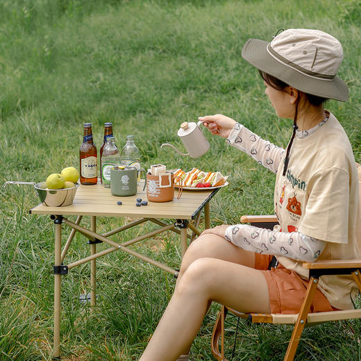 TeenieWeenie露营杯女咖啡杯不锈钢ins可爱带盖喝水杯保温马克杯 商品图2