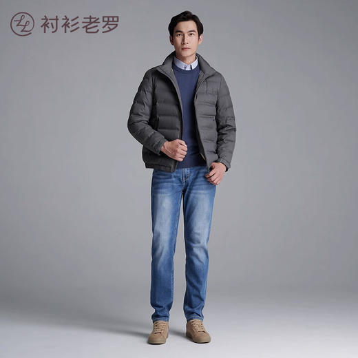 断码清仓轻薄短款90白鸭绒羽绒外套 商品图3