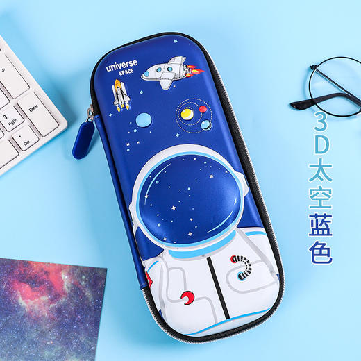 【3D立体！大容量笔袋】立体3D笔袋，小学生幼儿园卡通笔盒，大容量双层文具盒，男女铅笔盒，多款可选，优质面料无异味，防水防污！-QQ 商品图9