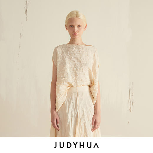 JUDYHUA ⽴⽅体设计上⾐ 商品图0