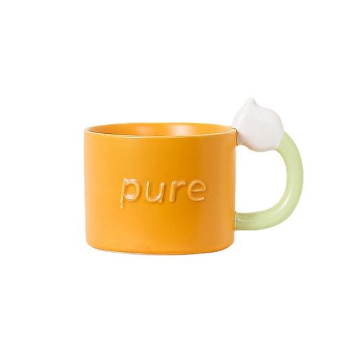 【小红书同款铃兰花杯】高颜值陶瓷马克杯子 创意杯伴手礼水杯INS风格 独特设计艺术感十足 商品图4