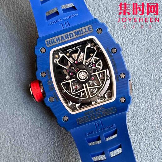 新款理查德米勒 RM35-03 NTPT黑白蓝红全碳纤维系列 男士机械腕表 商品图6