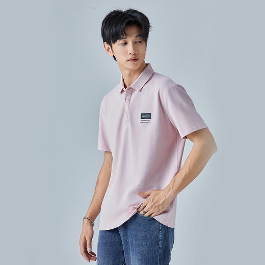 HX 夏季翻领短袖T恤S102320718101/02POLO杉 商品图2