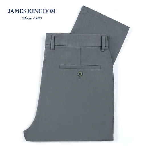 【棉混纺休闲裤】占姆士JamesKingdom男士春秋薄款商务休闲百搭长裤男下装 商品图2