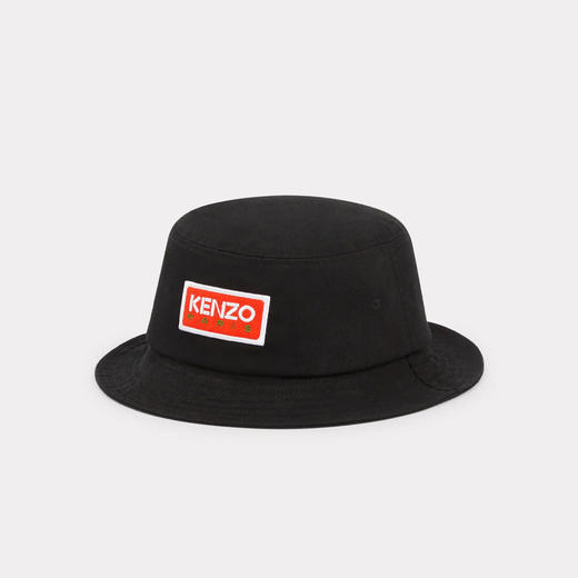 KENZO 高田贤三 男士字母徽标棉质渔夫帽 黑色 FD55 AC714 F32 99J 商品图0