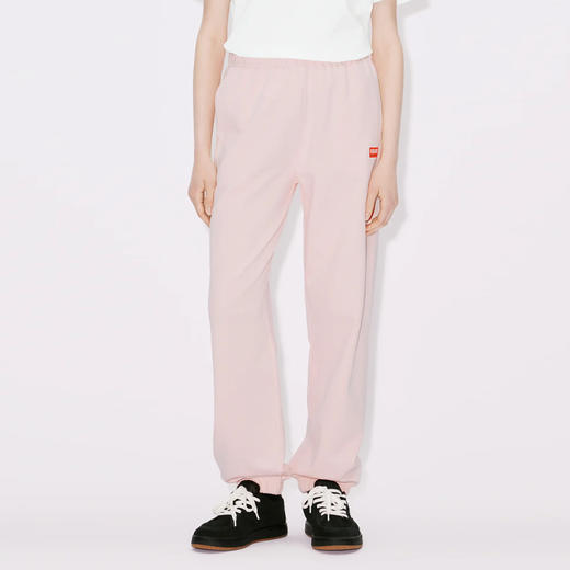 KENZO 高田贤三 女士徽标刺绣棉质休闲运动裤 粉色 FD62 PA715 4MF 34 商品图1