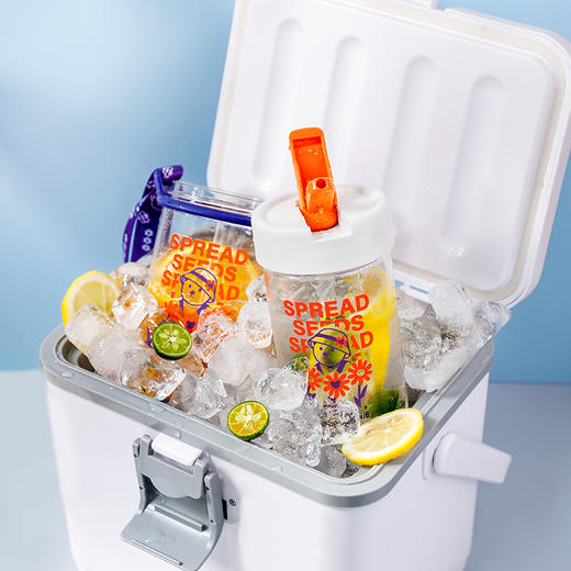 teenieweenie水杯奇妙之旅随行杯儿童便携塑料水壶夏季吸管杯子 商品图3