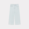 KENZO 高田贤三 女士字母徽标 SUMIRE 九分牛仔裤 浅蓝色 FD62 DP223 6B4 DB 商品缩略图0