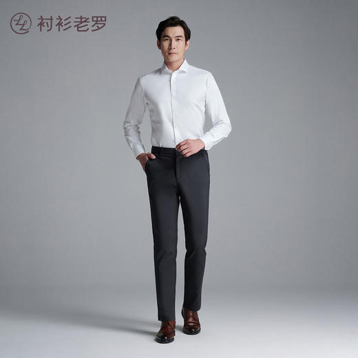 抗皱免烫80支DP纯棉长袖衬衫 商品图3