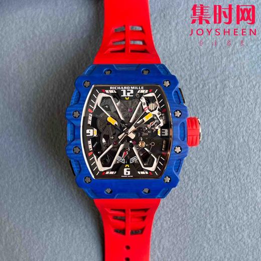 新款理查德米勒 RM35-03 NTPT黑白蓝红全碳纤维系列 男士机械腕表 商品图0