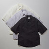 KUON Kite Shirt 高密度编织奢华精梳棉面料短袖宽松衬衫 商品缩略图0