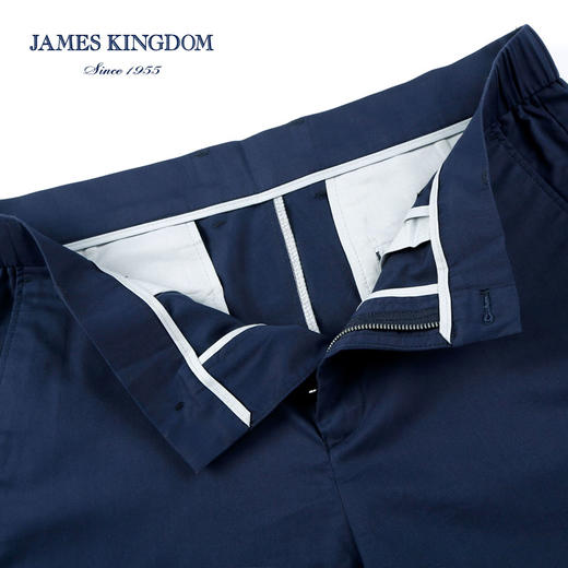 【棉混纺休闲裤】占姆士JamesKingdom男士春秋薄款商务休闲百搭长裤男下装 商品图7