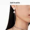 lost in echo原创设计师款百搭轻奢小众水滴坠长流苏耳环耳钉女 商品缩略图2