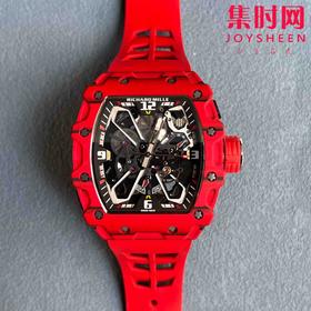 新款理查德米勒 RM35-03 NTPT黑白蓝红全碳纤维系列 男士机械腕表