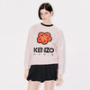 KENZO 高田贤三 女士“BOKE FLOWER”徽章棉质长袖卫衣 粉色 FD52 SW036 4ME 34 商品缩略图1