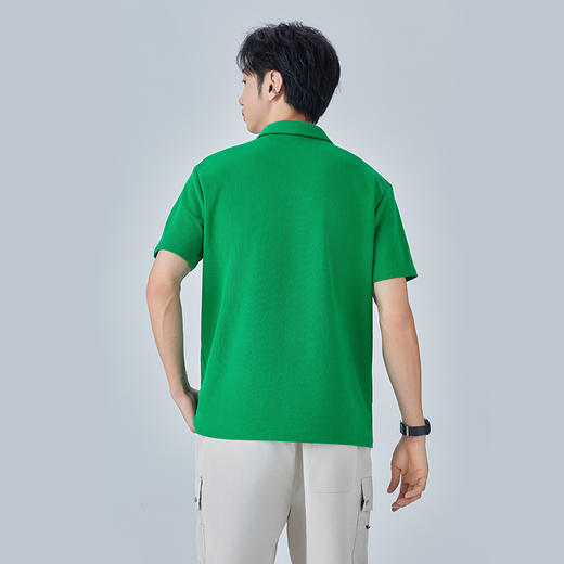 HX 夏季翻领短袖T恤S102320934101POLO杉 商品图2