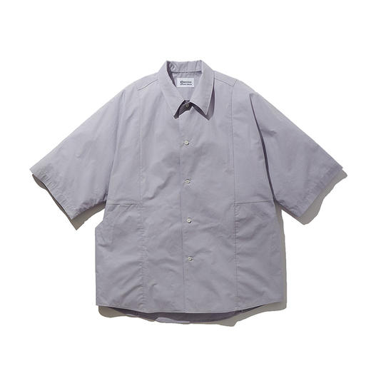 KUON Kite Shirt 高密度编织奢华精梳棉面料短袖宽松衬衫 商品图2