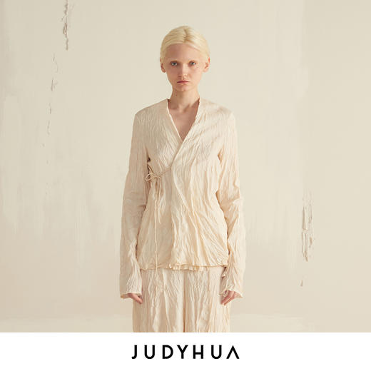 JUDYHUA 极简绑带设计外套 商品图0