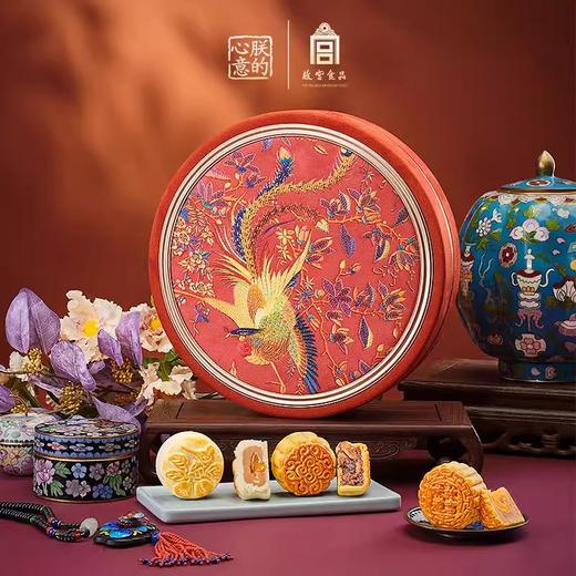 朕的心意故宫月饼礼盒 | 玉衡盒永和、宝殿盒、延芳盒、八角盒华彩，太有中国味道了 商品图2