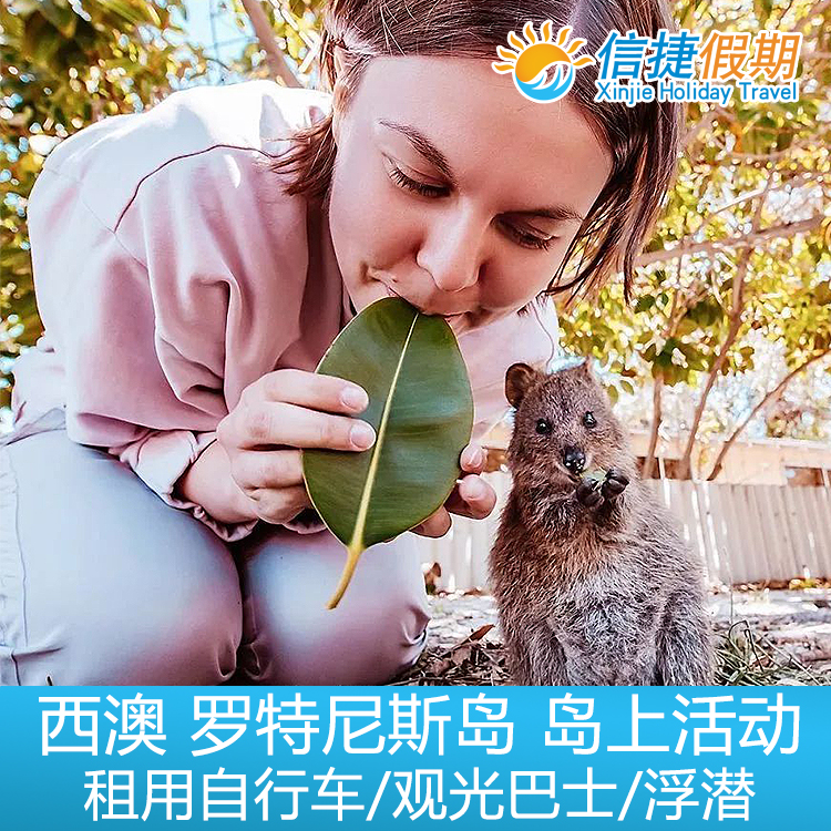 澳大利亚 西澳 罗特尼斯岛 岛上活动 租用自行车/观光巴士/浮潜