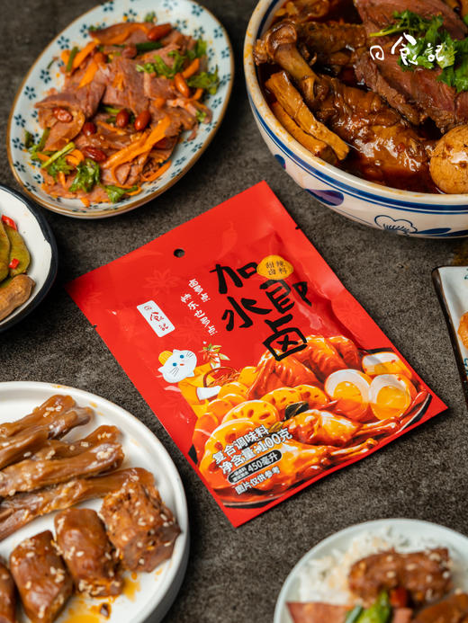 日食记 加水即卤 甜辣风味 100g*6小袋 商品图0