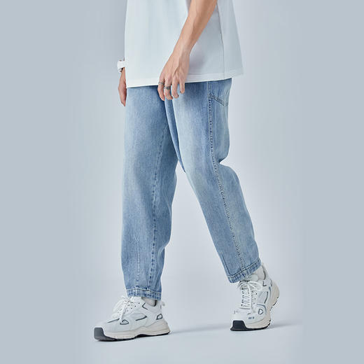 【断码清仓】HX 夏季水洗牛仔长裤C201320044101 商品图1