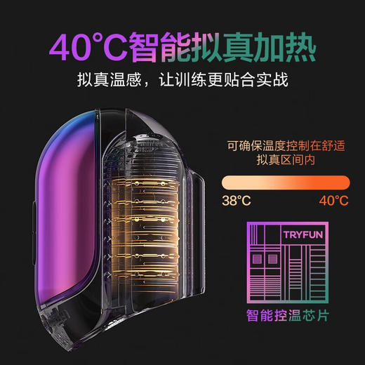 网易春风岩石训练器飞机杯男全自动震动智能降敏感度阴茎锻炼男性自卫慰器具 成人用品男情趣性玩具 商品图1