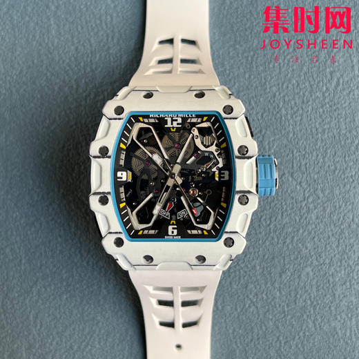 新款理查德米勒 RM35-03 NTPT黑白蓝红全碳纤维系列 男士机械腕表 商品图0