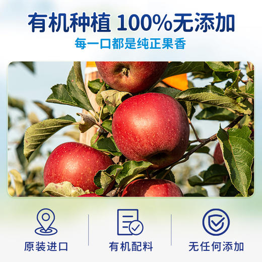 新品（香港直邮）HiPP有機活泉水蘋果汁200ml*15盒/箱 採用100%有機蘋果 無香料、無添加糖分、無色素及無防腐劑 商品图3