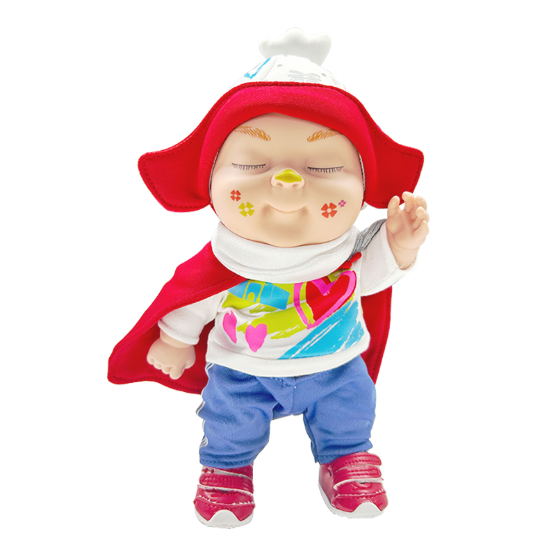 城墙武士白色公仔 西安城墙与Memeda的联名定制款产品