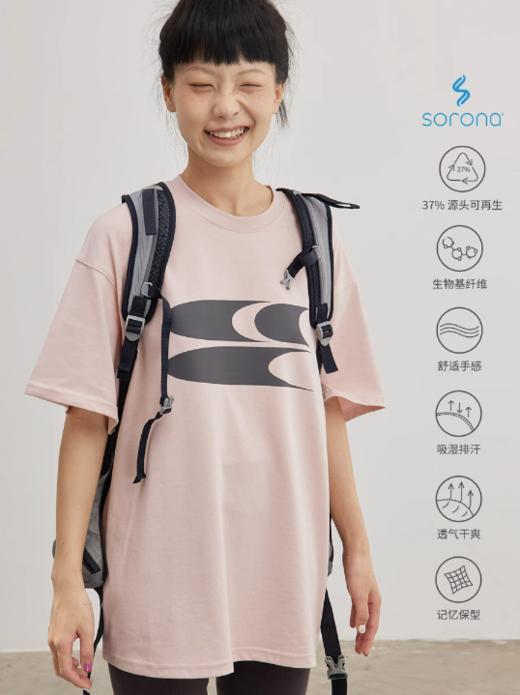 【面料升级版本】CryingCenter经典泪粉3C LOGOT恤短袖索罗娜环保面料 商品图2