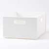 Ｎ（Ｗ）塑料收纳篮QUARTER -WH 商品缩略图1