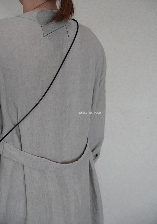 AU GARCONS亚麻连衣裙 商品图2