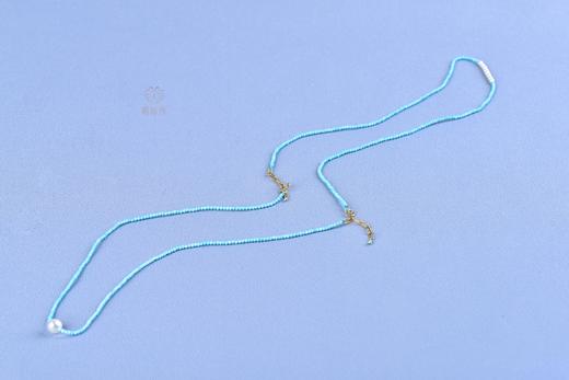 【晴空】蓝松双层项链  ZX230711003 商品图4