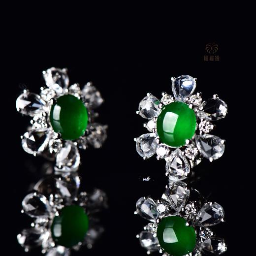 【绽放】】满绿小花耳钉    EZ12306033 商品图3