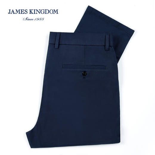 【棉混纺休闲裤】占姆士JamesKingdom男士春秋薄款商务休闲百搭长裤男下装 商品图1
