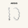 ARSIS【流光系列】粼境波光耳钉小众简约设计感时尚耳圈 商品缩略图0