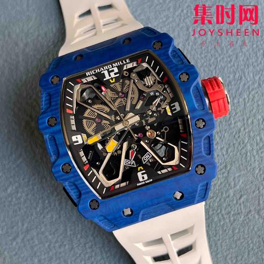 新款理查德米勒 RM35-03 NTPT黑白蓝红全碳纤维系列 男士机械腕表 商品图3