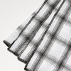 伽罗生活黑白格纹色织亚麻桌布进口雨露麻餐桌圆桌茶几高级感布艺 商品缩略图2
