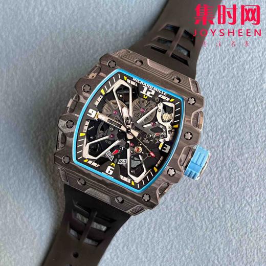 新款理查德米勒 RM35-03 NTPT黑白蓝红全碳纤维系列 男士机械腕表 商品图2