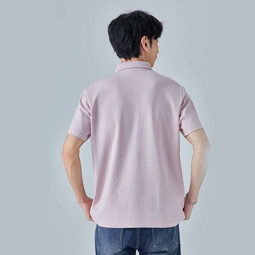 HX 夏季翻领短袖T恤S102320718101/02POLO杉 商品图3