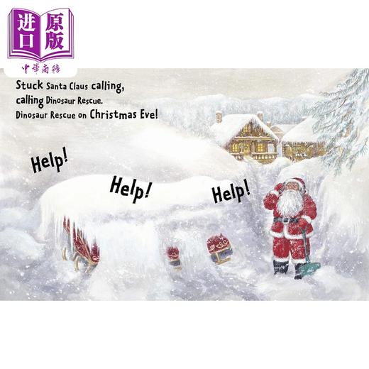 【中商原版】超级恐龙系列:恐龙圣诞节Dinosaur Christmas! 英文原版 儿童绘本 动物故事图画书 精品绘本 进口图书 Nosy Crow 商品图1