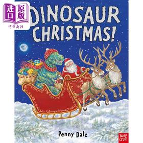 【中商原版】超级恐龙系列:恐龙圣诞节Dinosaur Christmas! 英文原版 儿童绘本 动物故事图画书 精品绘本 进口图书 Nosy Crow