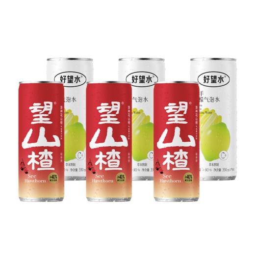 望山楂3罐+望柠檬3（330ml) 商品图3
